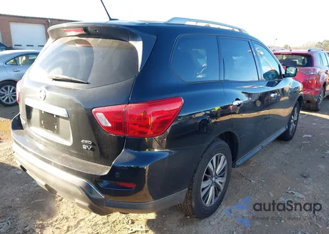 2017 Nissan Pathfinder Sv z USA, uszkodzony, nr VIN 5N1DR2MM1HC664460